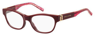 MJ Marc 251 Cat Eye/Butterfly Eyeglasses 0DXL-Red Glitter Gold