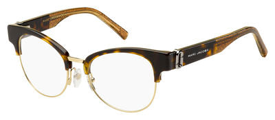 MJ Marc 252 Browline Eyeglasses 0DXH-Havana Bwglgd