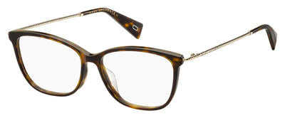 MJ Marc 258 Rectangular Eyeglasses 0086-Dark Havana