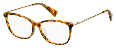 MJ Marc 258 Rectangular Eyeglasses 0C9B-Havana Honey