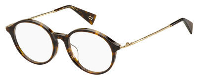 MJ Marc 260/F Oval Modified Eyeglasses 0086-Dark Havana