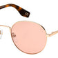 MJ Marc 272/S Oval Modified Sunglasses 01N5-Coral (Back Order 2 weeks)