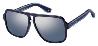 MJ Marc 273/S Rectangular Sunglasses 0PJP-Blue (Back Order 2 weeks)