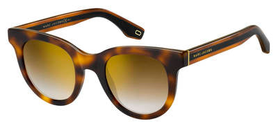 MJ Marc 280/S Cat Eye/Butterfly Sunglasses 0086-Dark Havana