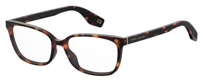 MJ Marc 282 Rectangular Eyeglasses 0086-Dark Havana
