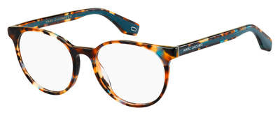MJ Marc 283 Tea Cup Eyeglasses 0FZL-Havana Turquoise (Back Order 2 weeks)