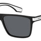 MJ Marc 286/S Rectangular Sunglasses 080S-Black White