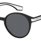 MJ Marc 287/S Tea Cup Sunglasses 080S-Black White (Back Order 2 weeks)