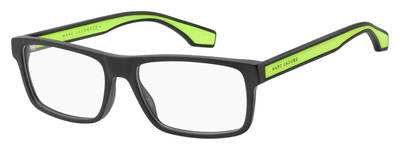 MJ Marc 290 Rectangular Eyeglasses 071C-Black Yellow