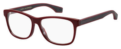 MJ Marc 291 Square Eyeglasses 0LGD-Burgundy Black