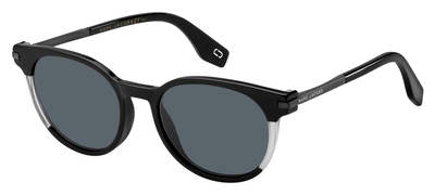 MJ Marc 294/S Oval Modified Sunglasses 0807-Black