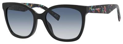 MJ Marc 309/S Square Sunglasses 05MB-Black Multi-C (Back Order 2 weeks)