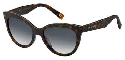 MJ Marc 310/S Cat Eye/Butterfly Sunglasses 0086-Dark Havana