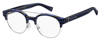 MJ Marc 316 Tea Cup Eyeglasses 0AVS-Striped Blue