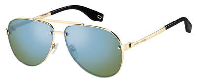 MJ Marc 317/S Aviator Sunglasses 03YG-Lgh Gold