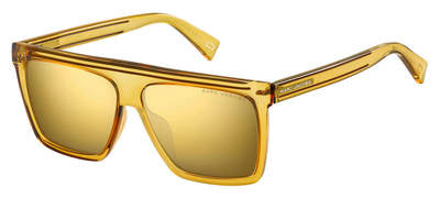 MJ Marc 322/G/S Rectangular Sunglasses 040G-Yellow