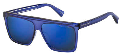 MJ Marc 322/G/S Rectangular Sunglasses 0PJP-Blue
