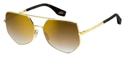 MJ Marc 326/S Special Shape Sunglasses 001Q-Gold Brown