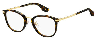 MJ Marc 331/F Cat Eye/Butterfly Eyeglasses 0086-Dark Havana