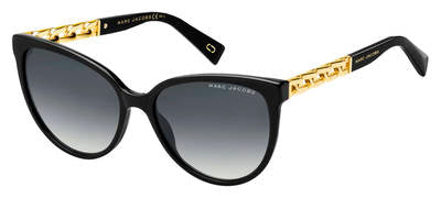 MJ Marc 333/S Cat Eye/Butterfly Sunglasses 0807-Black