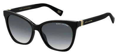 MJ Marc 336/S Cat Eye/Butterfly Sunglasses 0807-Black