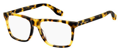 MJ Marc 342 Square Eyeglasses 0SCL-Yellow Havana