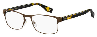 MJ Marc 343 Rectangular Eyeglasses 009Q-Brown