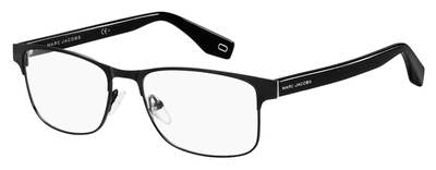 MJ Marc 343 Rectangular Eyeglasses 0807-Black (Back Order 2 weeks)