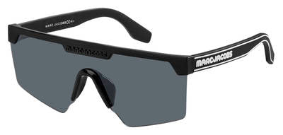 MJ Marc 355/S Rectangular Sunglasses 0807-Black