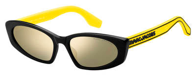 MJ Marc 356/S Cat Eye/Butterfly Sunglasses 040G-Yellow