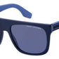 MJ Marc 357/S Square Sunglasses 0PJP-Blue