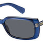 MJ Marc 361/S Rectangular Sunglasses 0PJP-Blue (Back Order 2 weeks)