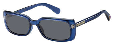 MJ Marc 361/S Rectangular Sunglasses 0PJP-Blue (Back Order 2 weeks)