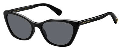 MJ Marc 362/S Cat Eye/Butterfly Sunglasses 0807-Black