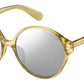 MJ Marc 366/F/S Oval Modified Sunglasses 0J5G-Gold (Back Order 2 weeks)