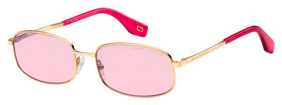 MJ Marc 368/S Rectangular Sunglasses 035J-Pink