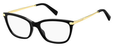MJ Marc 400 Rectangular Sunglasses 0807-Black