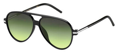 MJ Marc 44/S Aviator Sunglasses 0D28-Shiny Black