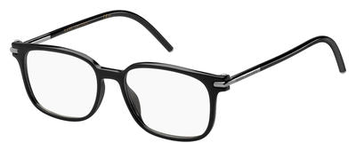 MJ Marc 52 Rectangular Eyeglasses 0D28-Shiny Black (Back Order 2 weeks)