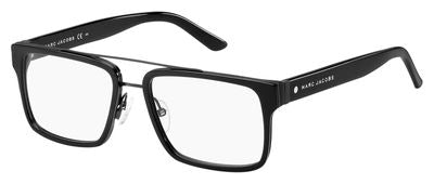 MJ Marc 58 Rectangular Eyeglasses 02QP-Black