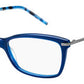 MJ Marc 63 Rectangular Eyeglasses 0U5H-Blue Opal