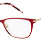 MJ Marc 64 Rectangular Eyeglasses 0UC6-Red
