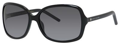 MJ Marc 68/S Rectangular Sunglasses 0807-Black (Back Order 2 weeks)