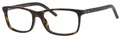 MJ Marc 74 Rectangular Eyeglasses 0086-Dark Havana