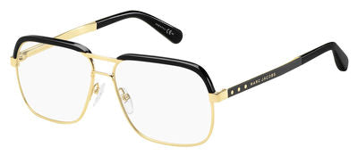  Mj 632 Rectangular Eyeglasses 0L0V-Gold Black (Back Order 2 weeks)