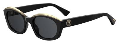 Mos 032/S Rectangular Sunglasses 0807-Black