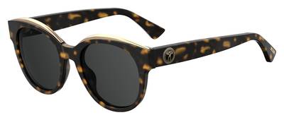  Mos 033/S Oval Modified Sunglasses 0086-Dark Havana