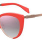  Mos 040/S Cat Eye/Butterfly Sunglasses 01N5-Coral