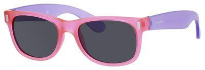 POLAROID P 0115 Rectangular Sunglasses 0IUB-H / Pink Purple