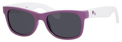 POLAROID P 0300 Rectangular Sunglasses 022Z-C- Purple White